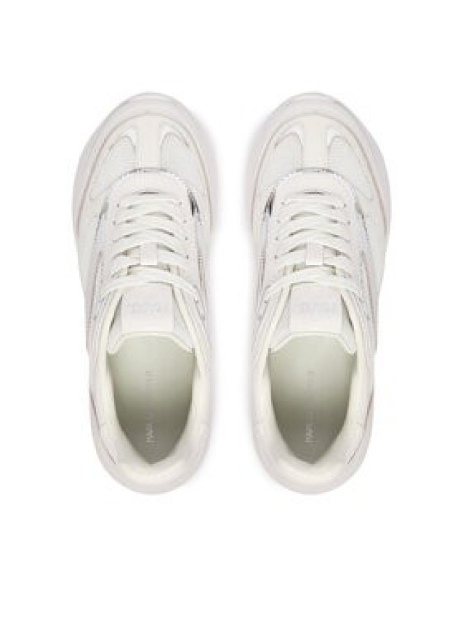 KARL LAGERFELD Sneakersy Kontour Wedge KL68016 Biały