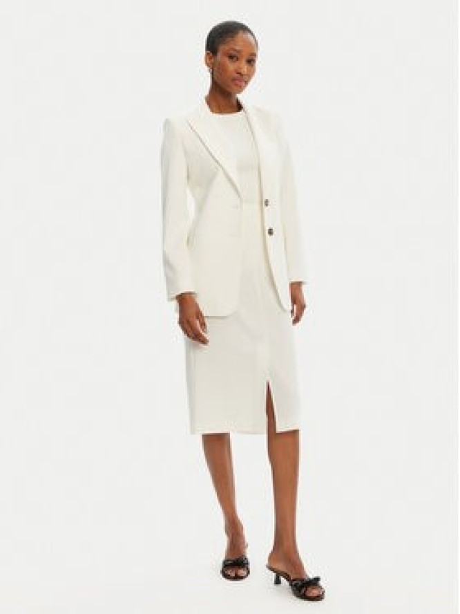 Marella Marynarka Katana 2515041111 Biały Regular Fit