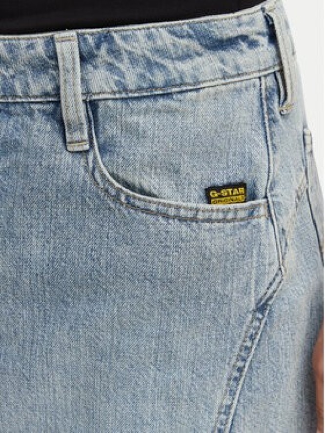 G-Star Raw Spódnica jeansowa Cinch D28409-E352 Niebieski Regular Fit