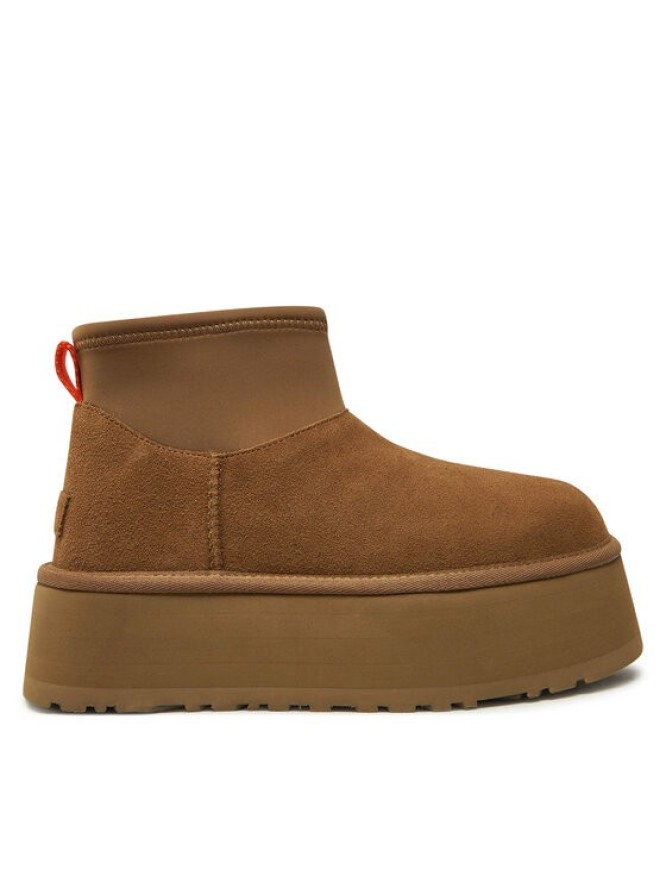 Ugg Śniegowce W Classic Mini Dipper 1168170 Brązowy