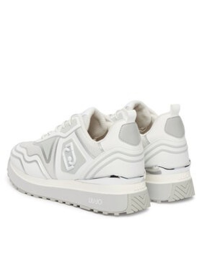 Liu Jo Sneakersy Maxi Wonder Tech 01 BA6021 TX519 Biały