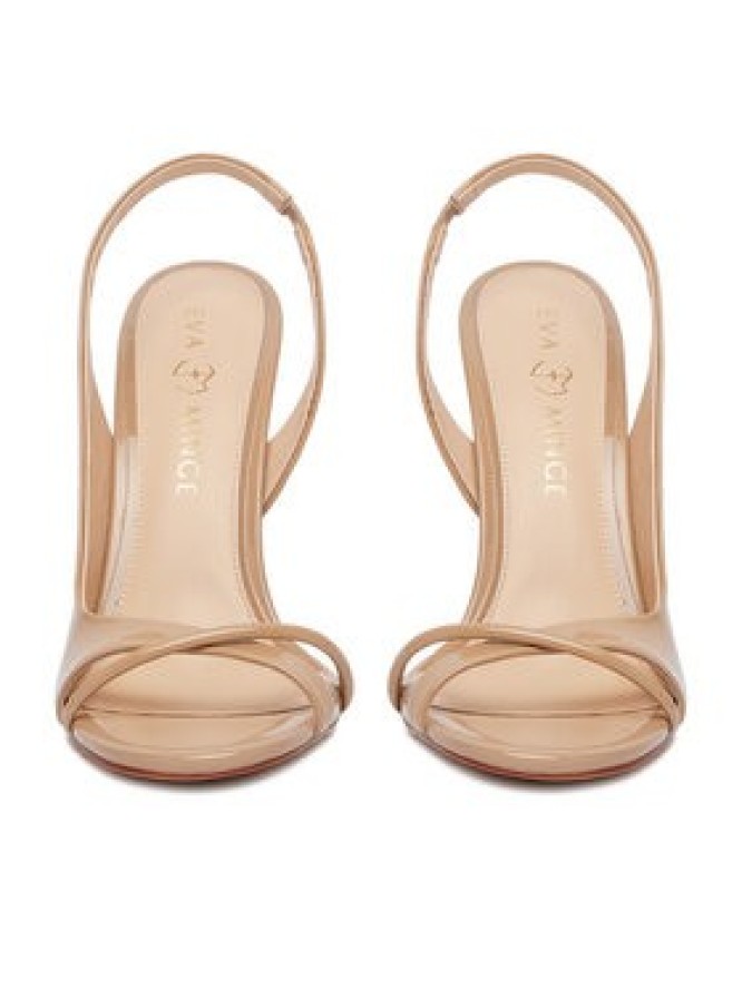 Eva Minge Sandały EO-TALIA-LT1022-201 Beżowy