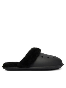 Crocs Kapcie Classic Fuzz Scuff 212143 Czarny