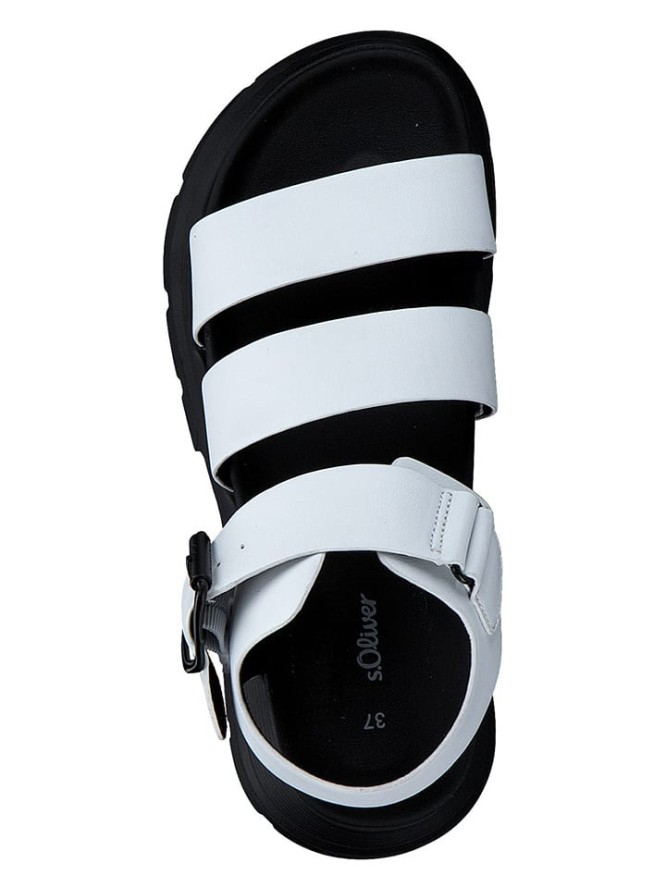 s.Oliver Sandały w kolorze białym rozmiar: 41