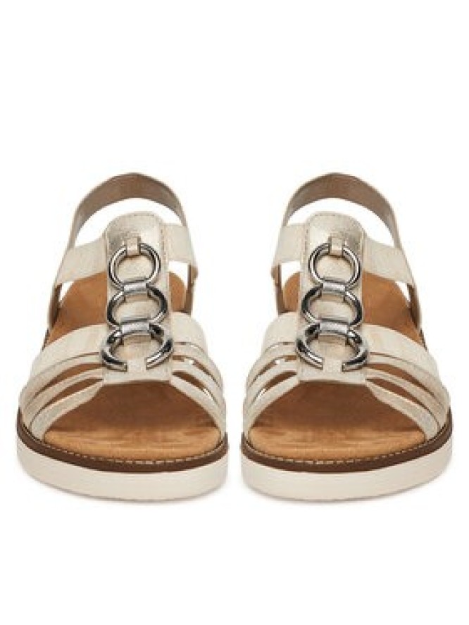 Remonte Sandały D2073-60 Złoty