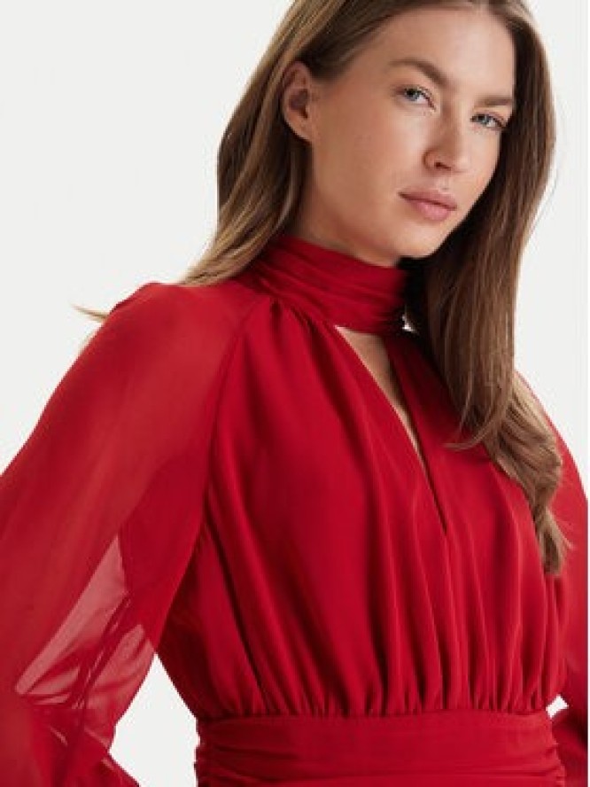 Marciano Guess Sukienka koktajlowa 6RGK20 7429A Czerwony Regular Fit