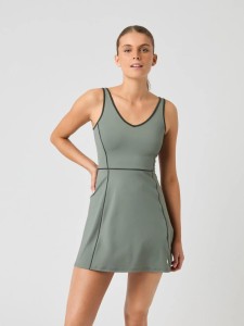 bjorn_borg ACE V DRESS sukienka damska AGAVE GREEN