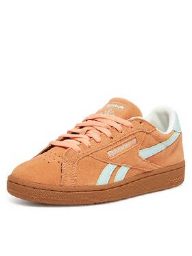 Reebok Sneakersy CLUB C GROUNDS UK 100220815 Pomarańczowy