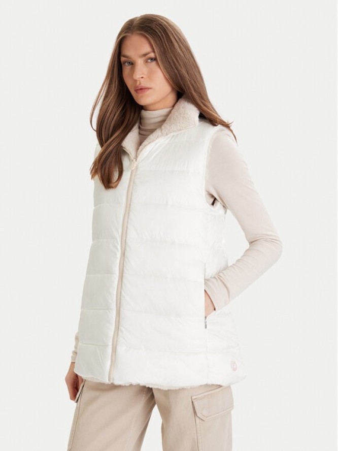 Save The Duck Bezrękawnik D82512W BUBU21 Beżowy Regular Fit