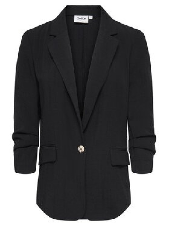 ONLY Marynarka Lita 15370275 Czarny Regular Fit