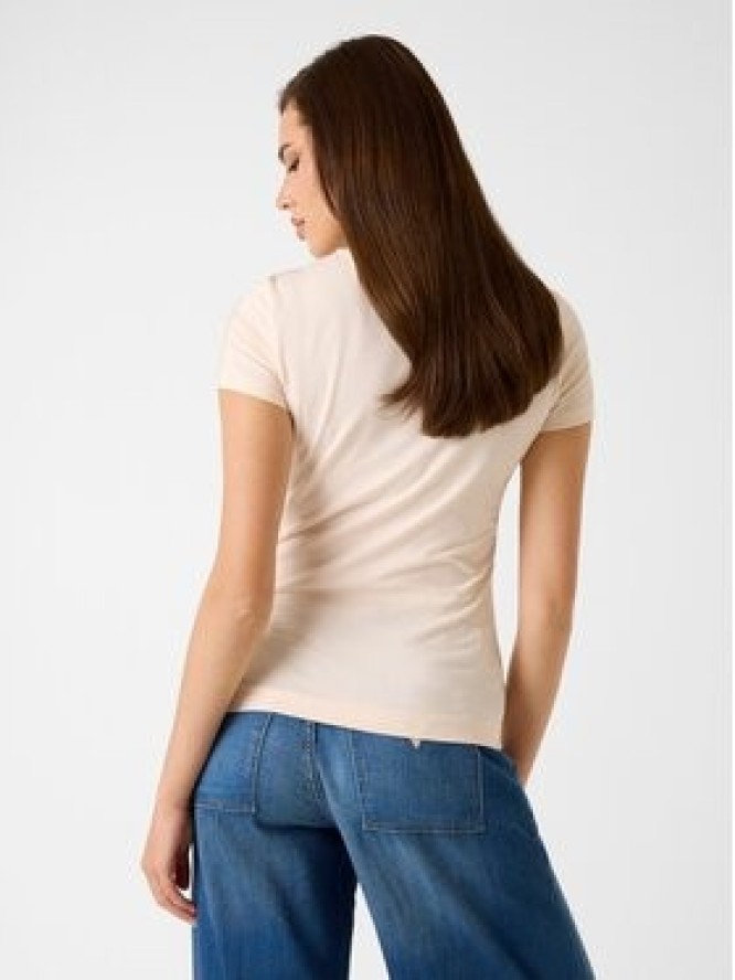 Guess T-Shirt 172699 Beżowy Classic Fit