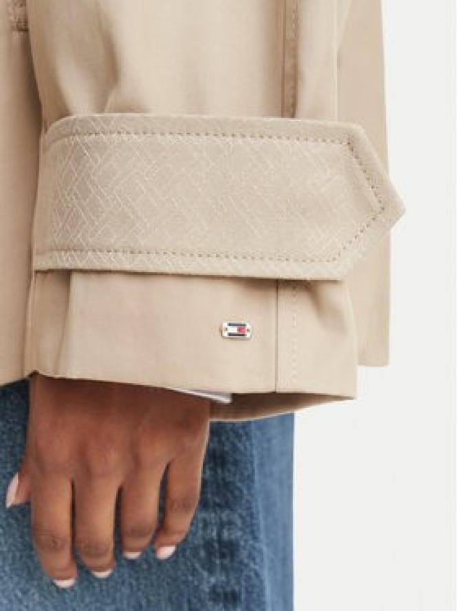 Tommy Hilfiger Trencz WW0WW51549 Beżowy Relaxed Fit