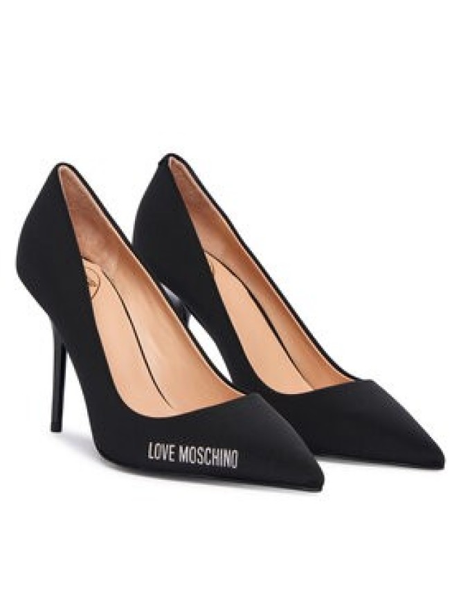 LOVE MOSCHINO Szpilki JA10299G0NIM0000 Czarny