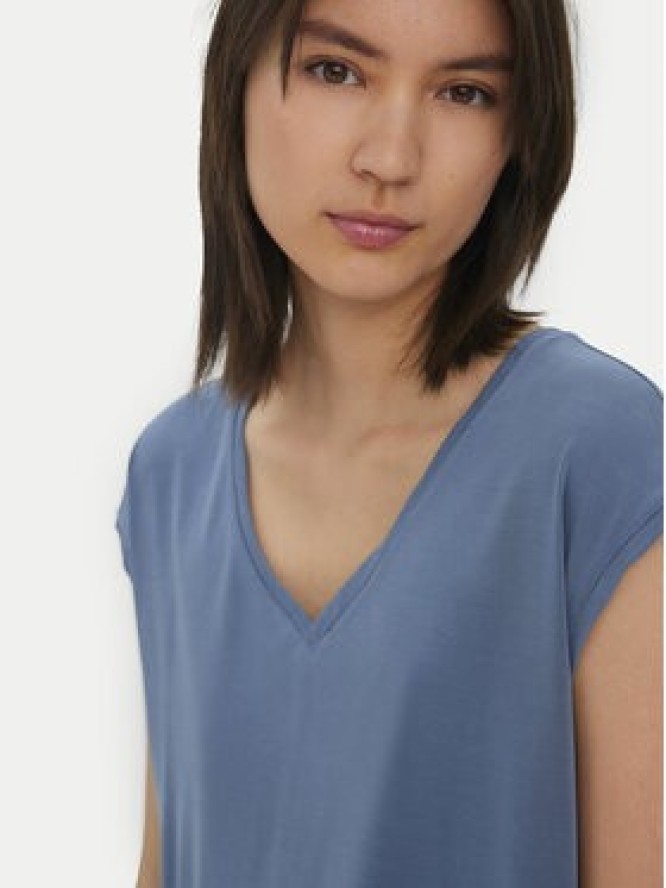 Vero Moda T-Shirt Filli 10247666 Niebieski Regular Fit