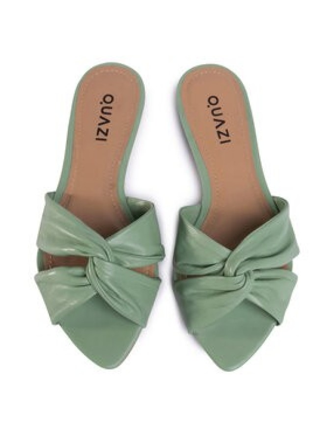 QUAZI Klapki QZ-49-04-000432 Zielony