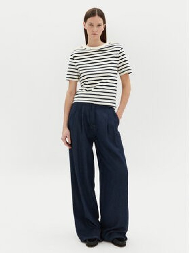 Tommy Hilfiger Bluzka WW0WW42907 Écru Regular Fit