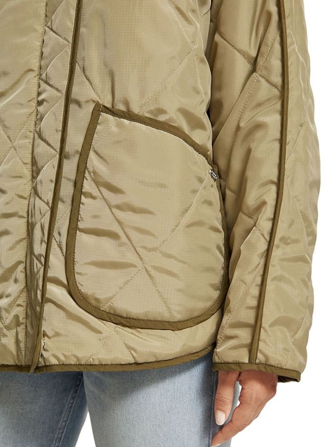 Scotch & Soda Dwustronna kurtka przejściowa w kolorze oliwkowym rozmiar: XL