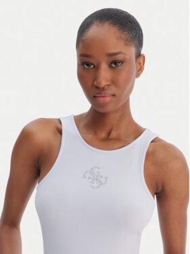 Guess Top W6RP39 KD092 Błękitny Regular Fit