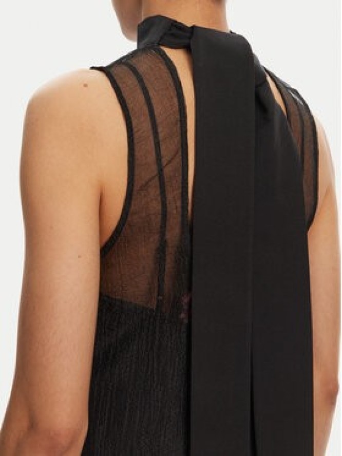 STAUD Sukienka wieczorowa Albee R25R2209OZ Czarny Regular Fit