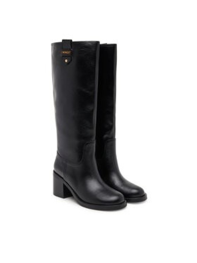 TWINSET Kozaki ko252TCP080 Czarny