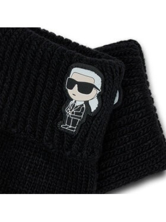 KARL LAGERFELD Rękawiczki Damskie 236W3608 Czarny