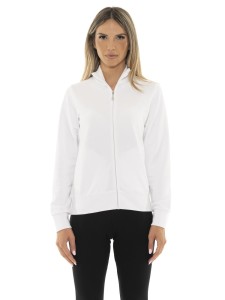 Bluzy damskie Leone Basic z kołnierzykiem zapinanym na zamek