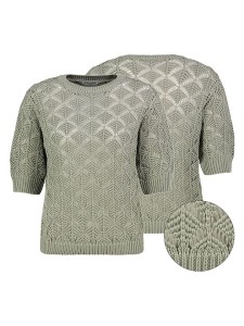 Eight2Nine Sweter w kolorze zielonym rozmiar: L/XL