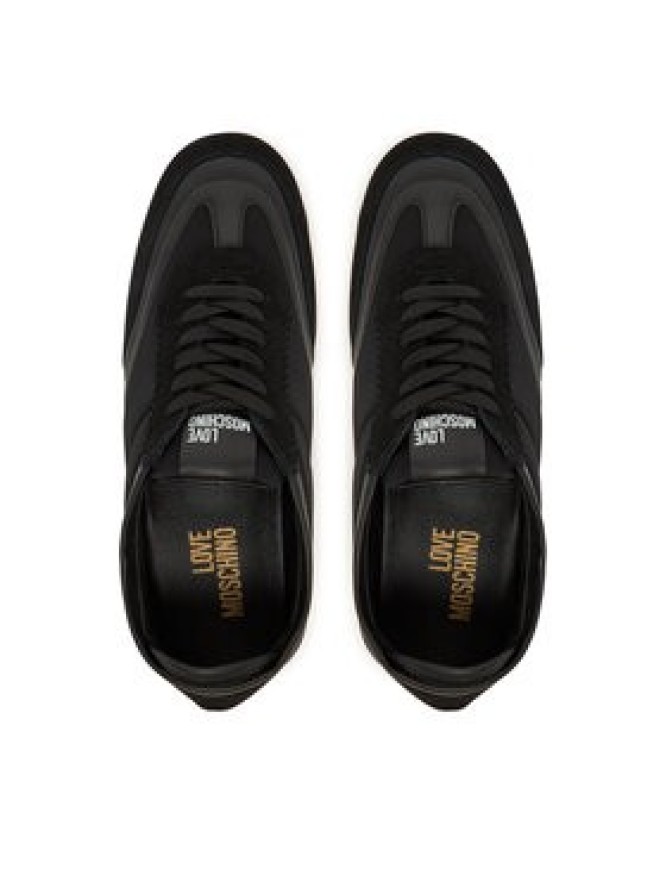 LOVE MOSCHINO Sneakersy JA10201G1NIMA00A41 Czarny