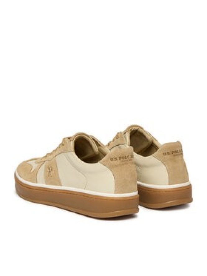 U.S. Polo Assn. Sneakersy EO-HAIRY001W/6LS1 Écru