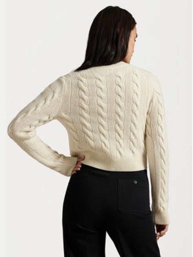 Polo Ralph Lauren Kardigan 211978312500 Écru Regular Fit