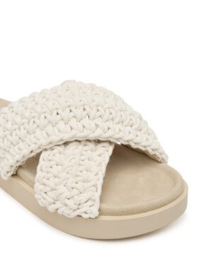 Inuikii Klapki Woven 1004.003.0062 Biały