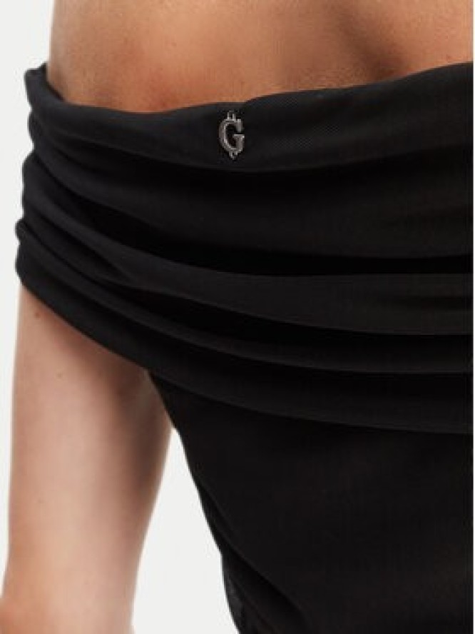 Guess Sukienka koktajlowa W5YK21 KCZC2 Czarny Slim Fit