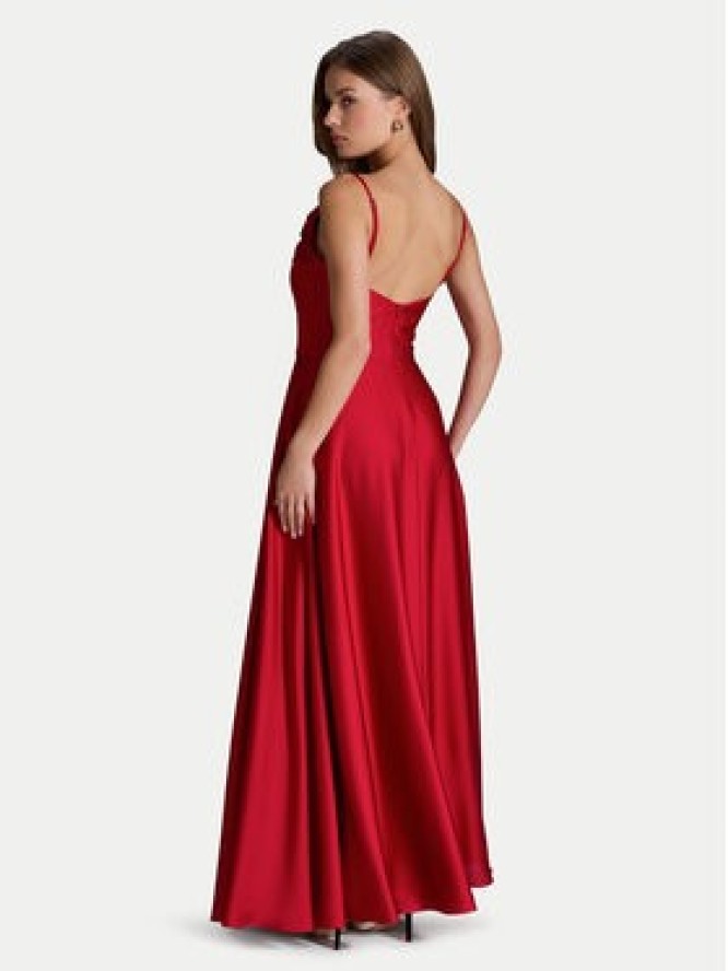 Swing Sukienka wieczorowa 5AI13600 Czerwony Slim Fit