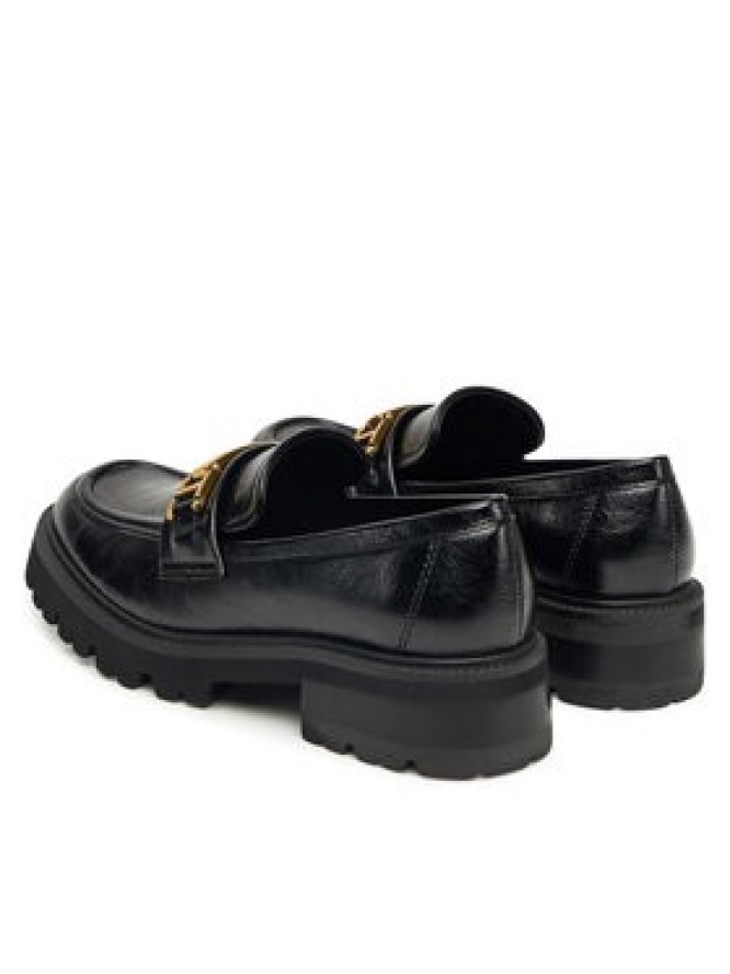 TWINSET Loafersy 252TGT080 Czarny