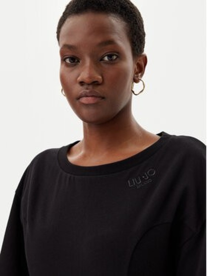 Liu Jo T-Shirt TA5108 JS003 Czarny Regular Fit