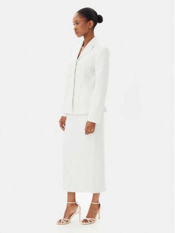 French Connection Marynarka 75YAA Biały Regular Fit