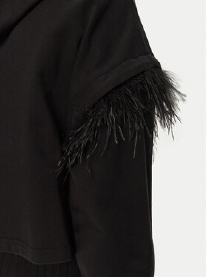 PINKO Bluza 103129 A1LU Czarny Regular Fit