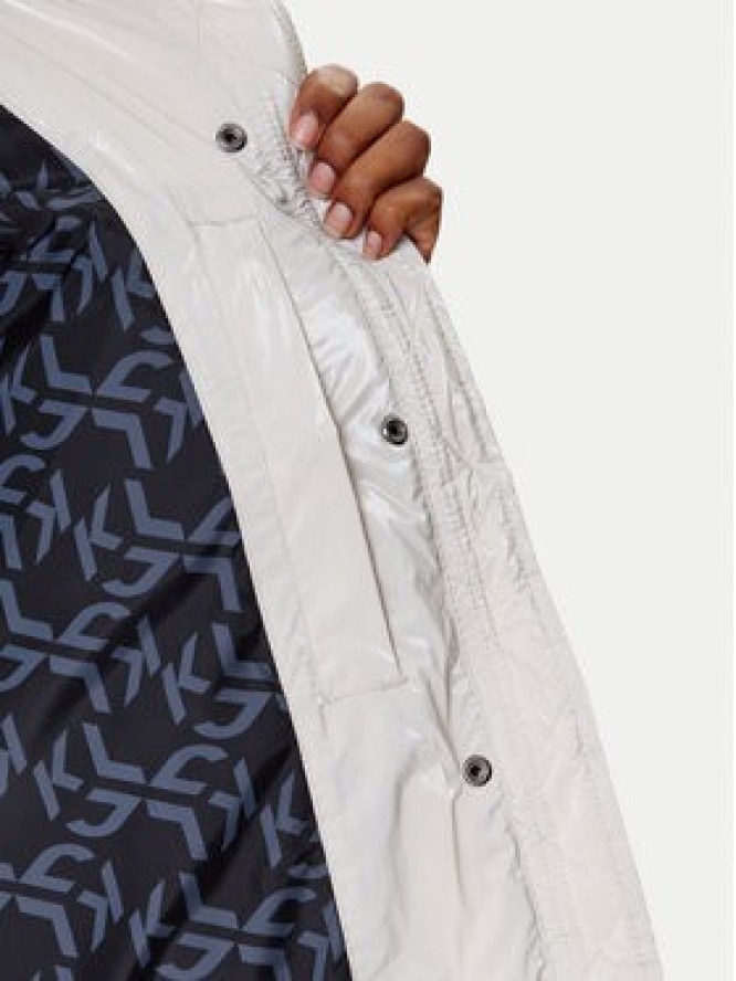 Karl Lagerfeld Jeans Kurtka zimowa A4W15020 Beżowy Regular Fit