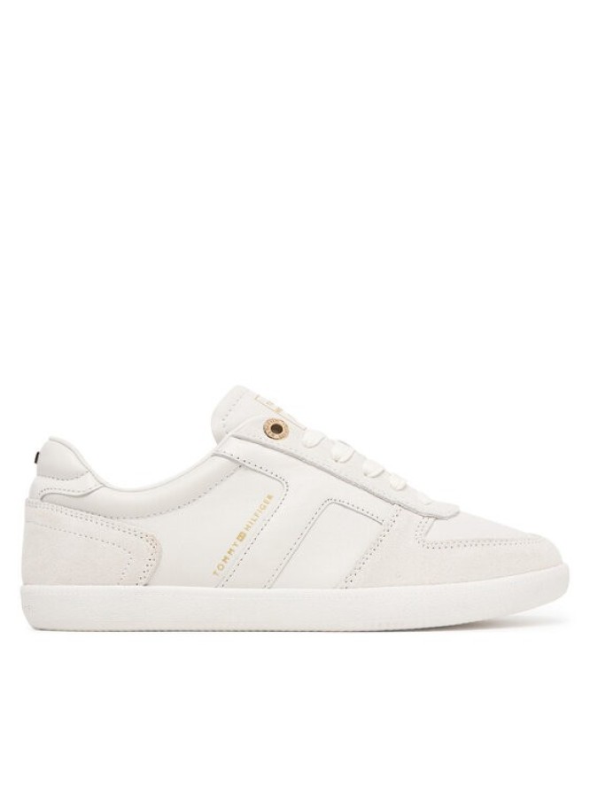 Tommy Hilfiger Sneakersy Th Tribeca Sneaker Premium FW0FW09483 Kremowy