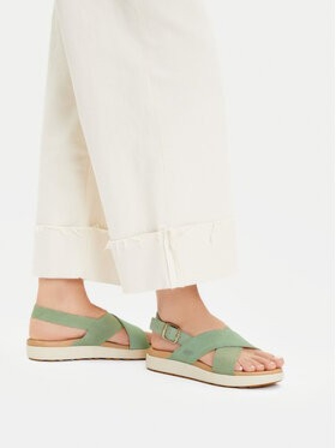 Keen Sandały Elle Luxe Cross Strap 1030525 Zielony