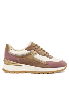 Geox Sneakersy D Desya B Abx D563LB 8522 C1SD6 Kremowy