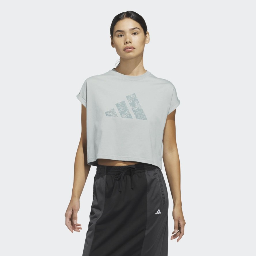 Koszulka damska Crop ADIDAS