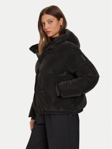 Bomboogie Kurtka puchowa Riga JW8139TGLP5 Czarny Regular Fit
