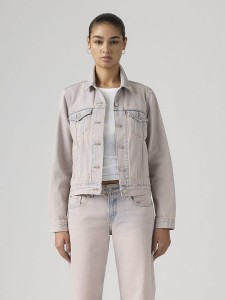 Levi's Kurtka dżinsowa w kolorze beżowo-błękitnym rozmiar: M