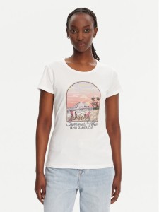 Liu Jo T-Shirt WA5478 J6410 Biały Regular Fit