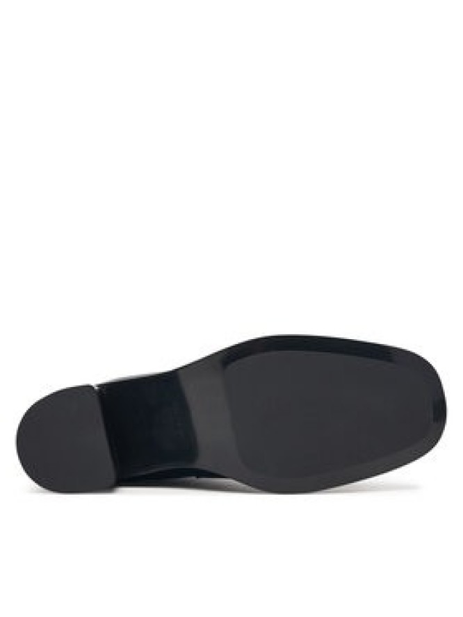Calvin Klein Kozaki Block Heel High Boot Zip Lth HW0HW03172 Czarny