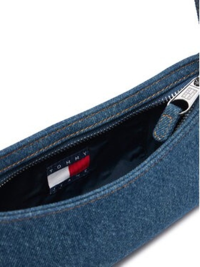 Tommy Jeans Torebka Tjw Cool Denim Shoulder Bag AW0AW19157 Niebieski