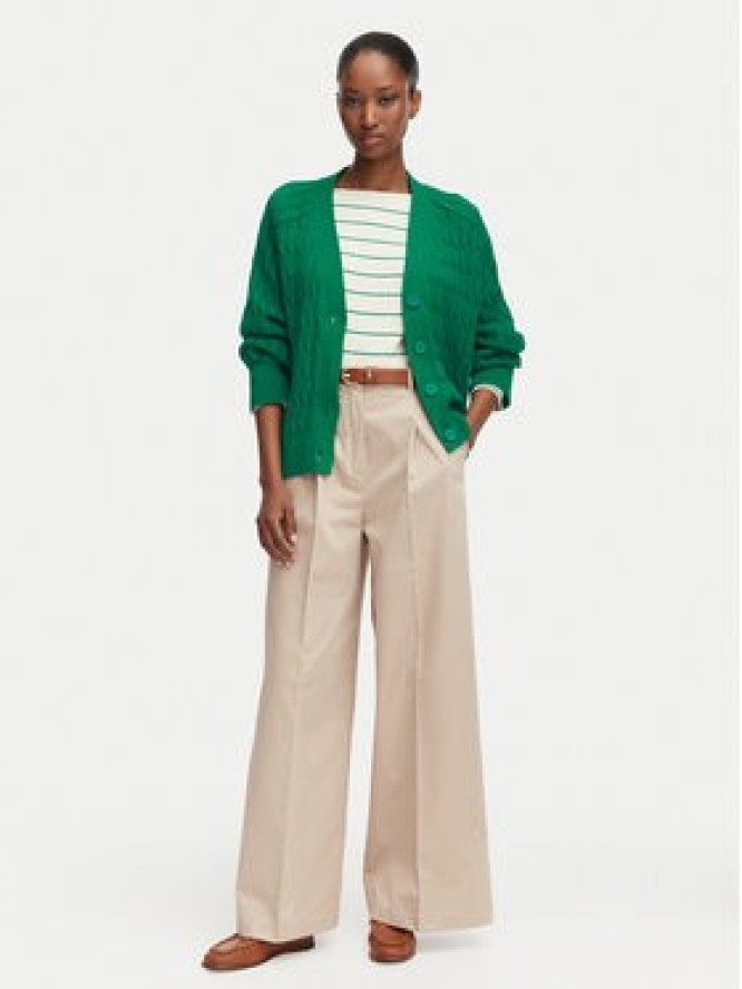 Tommy Hilfiger Kardigan WW0WW50078 Zielony ciemny Relaxed Fit