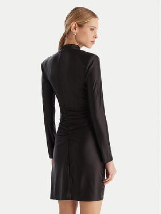 ACCESS FASHION Sukienka koktajlowa 54-3037-170 Czarny Slim Fit