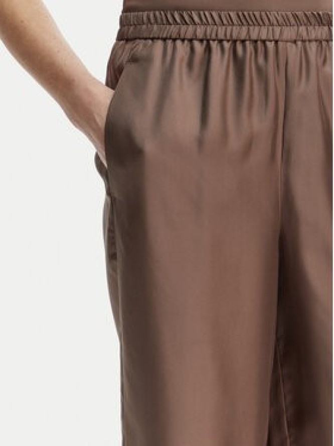 Marella Spodnie materiałowe Quiz 2613131105 Brązowy Relaxed Fit